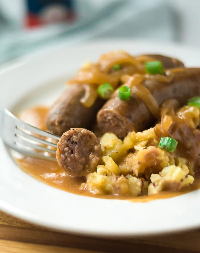 Classic Bangers and Mash Recipe A Spicy Perspective