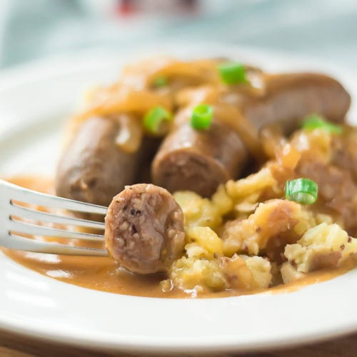 Classic Bangers and Mash Recipe A Spicy Perspective