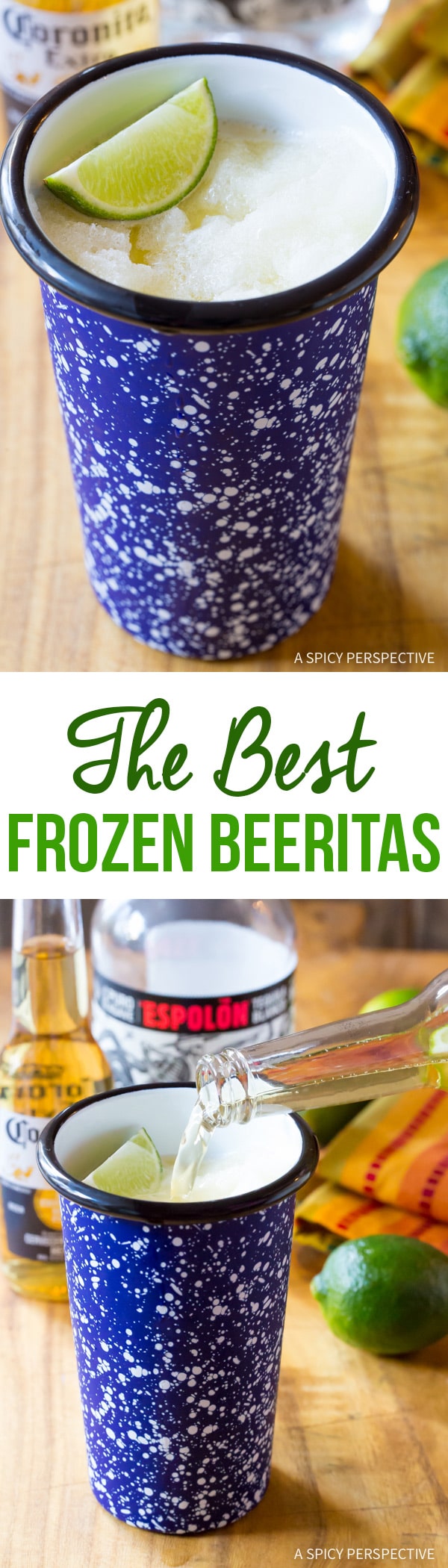 The Best Frozen Beeritas Recipe #cincodemayo