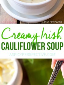 Irresistible Irish Creamy Cauliflower Soup Recipe for Saint Patrick's Day!