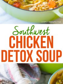 Best Southwest Chicken Detox Soup Recipe