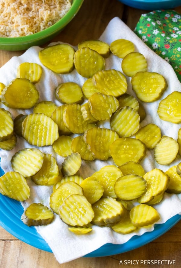 Oven Baked "Fried" Pickles with Garlic Sauce A Spicy Perspective
