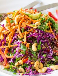 Thai Quinoa Salad Recipe - Healthy!