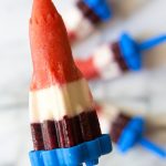 Boozy Red White and Blueberry Rocket Pops Recipe