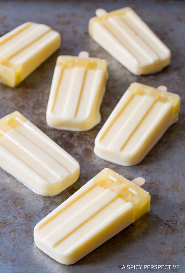 Homemade Pineapple Orange Creamsicle Recipe - A Spicy Perspective