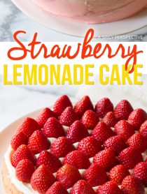 Perfect Fresh Strawberry Lemonade Cake Recipe