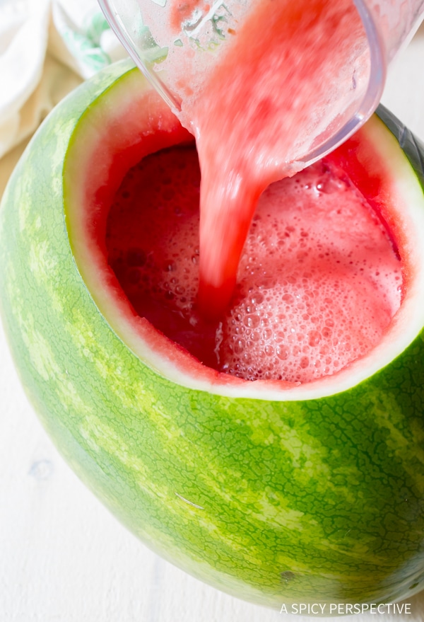 How to Make Rum Punch #ASpicyPerspective #Rum #RumPunch #RumPunchRecipe #HowtoMakeRumPunch #Watermelon #Party #Alcohol #Cocktails #Summer