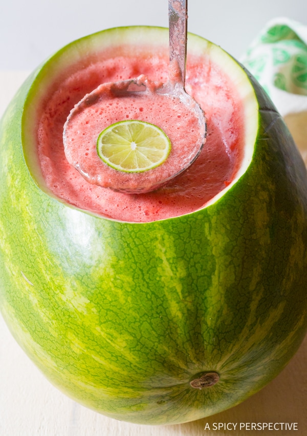 Rum Punch #ASpicyPerspective #Rum #RumPunch #RumPunchRecipe #HowtoMakeRumPunch #Watermelon #Party #Alcohol #Cocktails #Summer