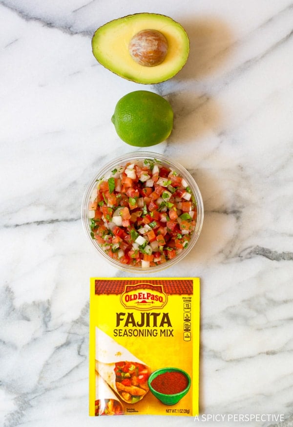 Magic 4Ingredient Fajita Guacamole A Spicy Perspective