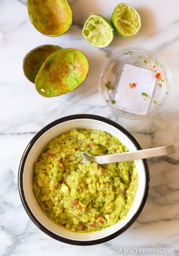 Magic 4Ingredient Fajita Guacamole A Spicy Perspective