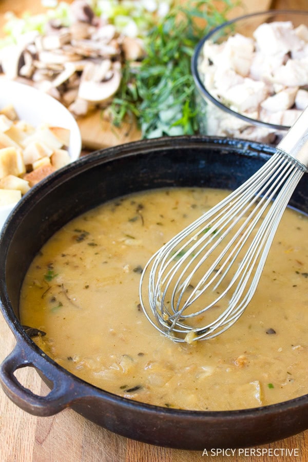 Skillet Turkey Pot Pie  Video  - 93