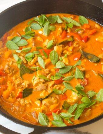 Our Best Thai Panang Chicken Curry Recipe