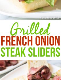 Amazing Grilled French Onion Steak Sliders Recipe