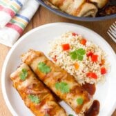 Black Bean Sweet Potato Skillet Enchiladas - 59