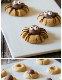 Chocolate Peanut Butter Spider Cookies  VIDEO  - 59