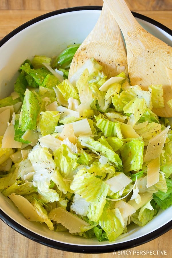 Lieutenant Dan's Perky Steakhouse Salad Recipe