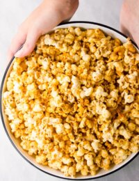 Buffalo Blue Cheese Popcorn Recipe