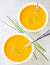 Perfect Vegan Creamy Golden Vegetable Soup Recipe
