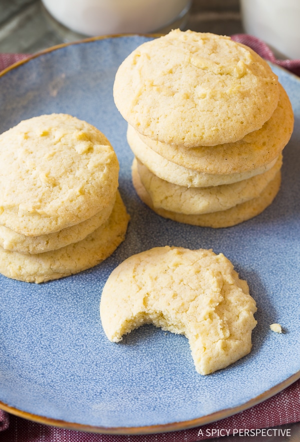 Fluffy Freedom Cookies (Healthiest Sugar Cookies Ever!)