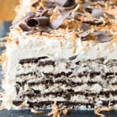Kahlua Coconut Icebox Cake Recipe for Valentines Day!