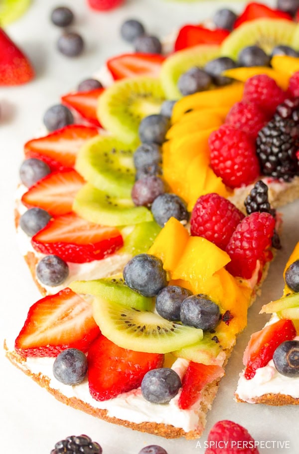 Gluten Free Vegan Fruit Pizza - 53