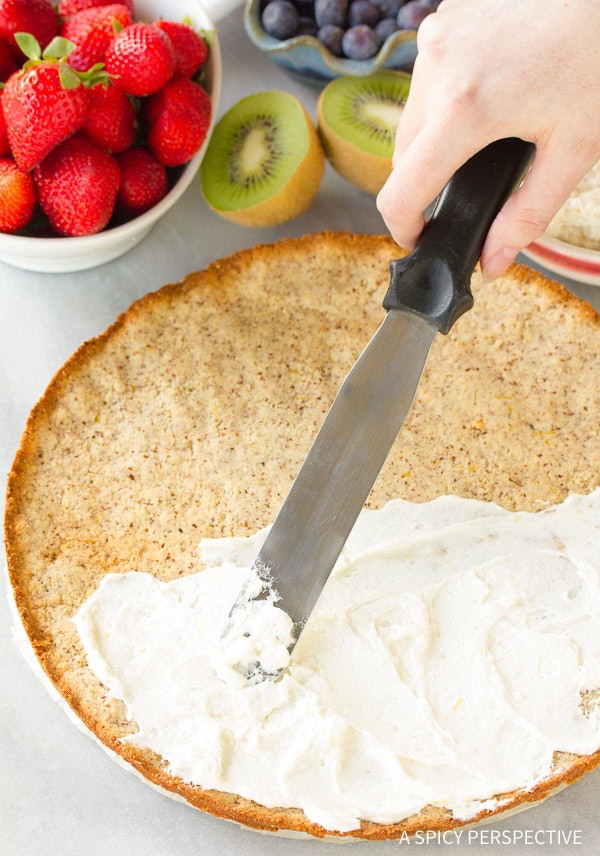 Gluten Free Vegan Fruit Pizza - 93