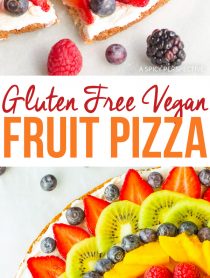 Gluten Free Vegan Fruit Pizza - 25