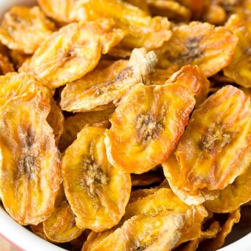 Healthy Baked Banana Chips Recipe (VIDEO) A Spicy Perspective