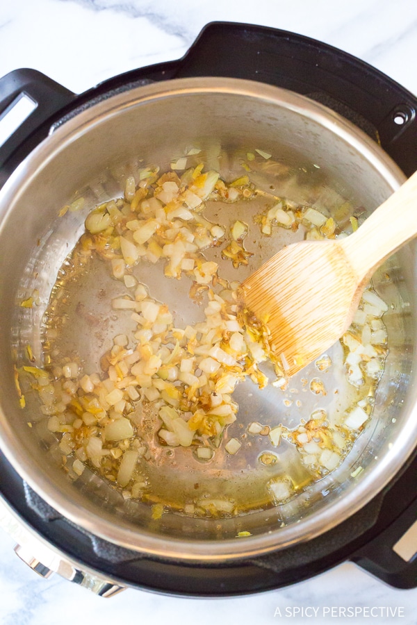Making Instant Pot Chinese Sesame Chicken Recipe