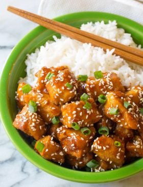 Instant Pot Chinese Sesame Chicken Recipe