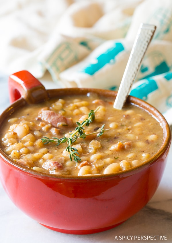Ham And Navy Bean Soup Recipe Crock Pot Bios Pics