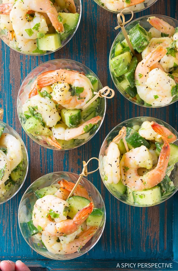 Garlic Lime Roasted Shrimp Salad 16