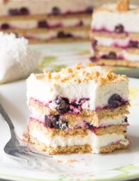 Lemon Blueberry Icebox Cake Recipe for Summer!