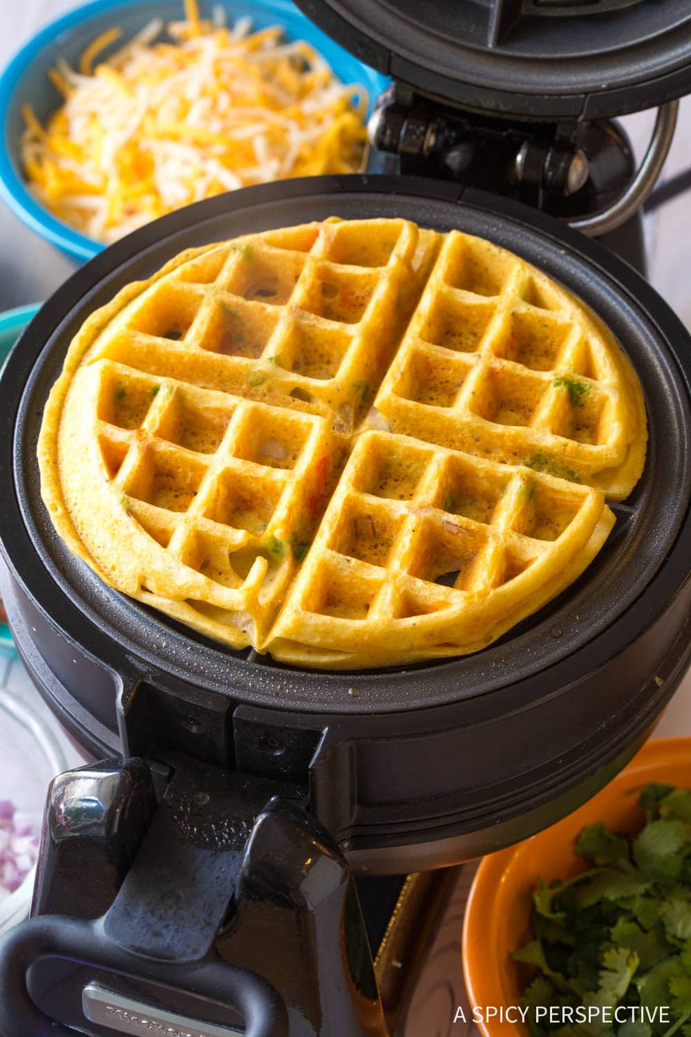 Waffle Iron Quesadillas A Spicy Perspective