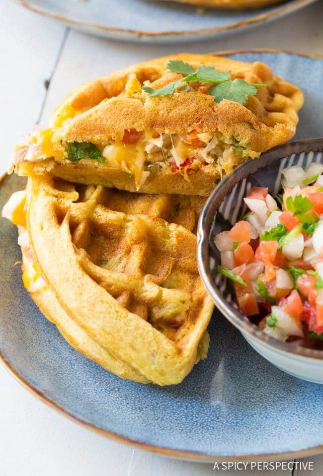 Waffle Iron Quesadillas A Spicy Perspective