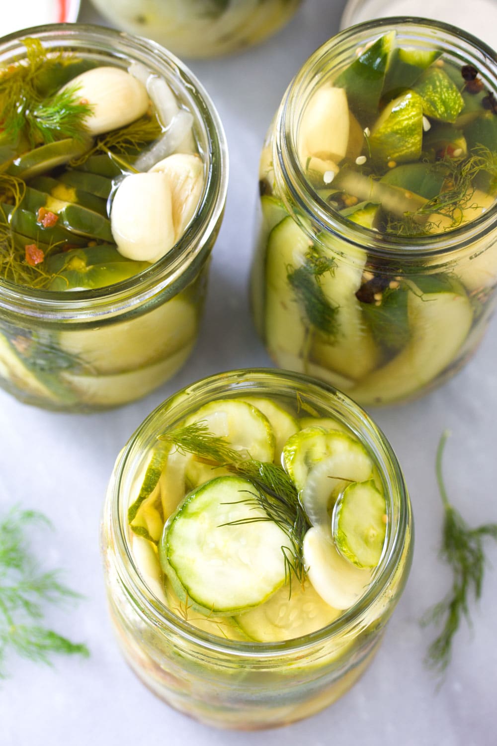 Pickle Recipe #ASpicyPerspective #Pickles #RefrigeratorPickles #HomemadePickles #PickleRecipe #HowtoMakePickles