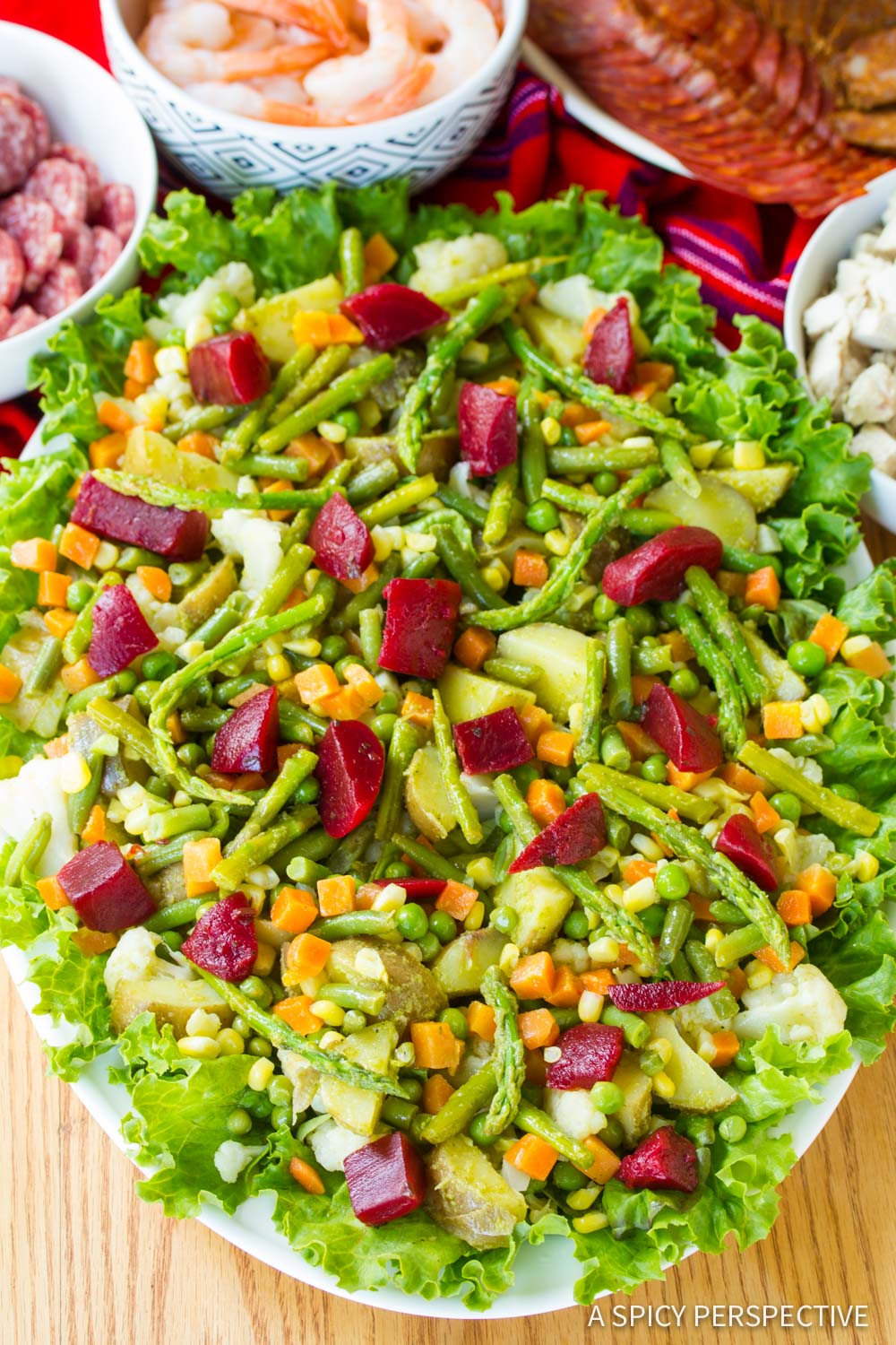 How To: Guatemalan Fiambre Salad Recipe #ASpicyPerspective #AllSaintsDay
