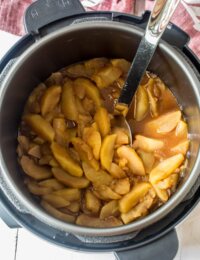 Pressure Cooker Spiced Apples Recipe #ASpicyPerspective