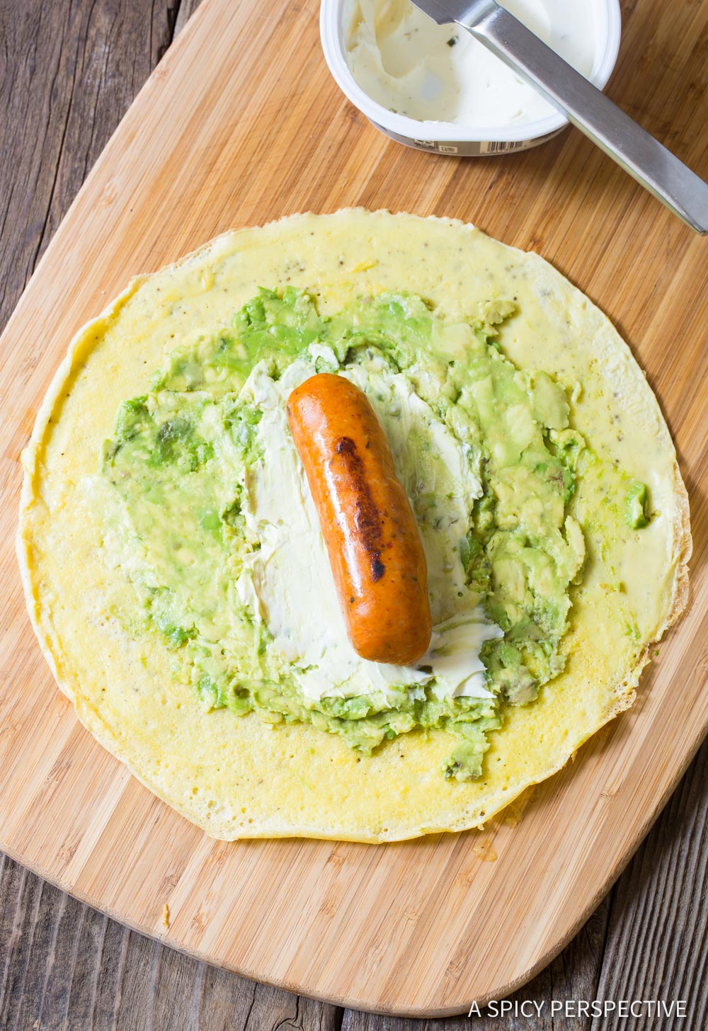 How To Make Keto Breakfast Egg Wrap Recipe #ASpicyPerspective #LowCarb #Ketogenic