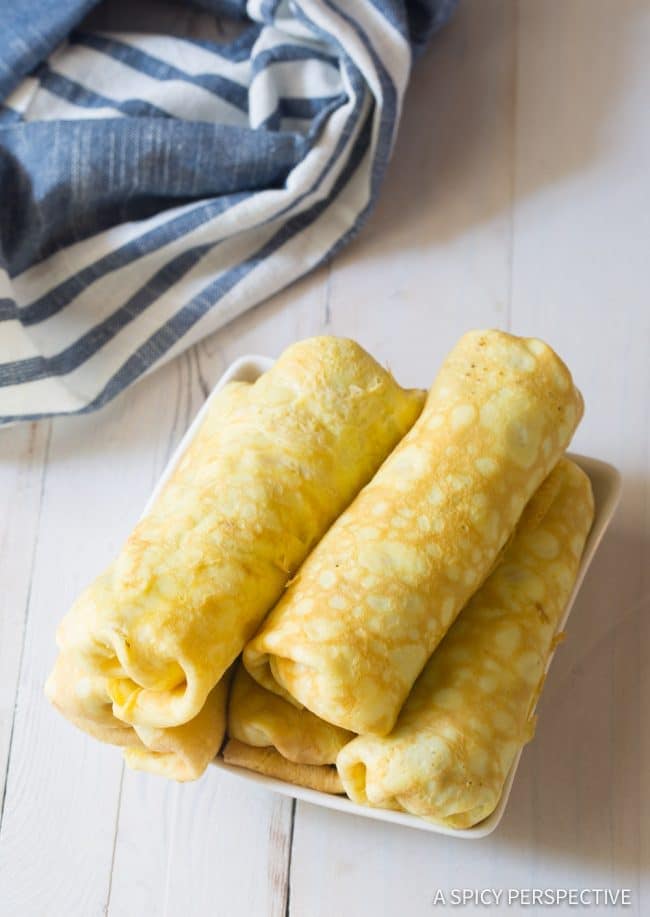 Keto Egg Roll Wrap Recipe (Video) A Spicy Perspective