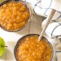 Best Homemade Instant Pot Applesauce Recipe #ASpicyPerspective #PressureCooker