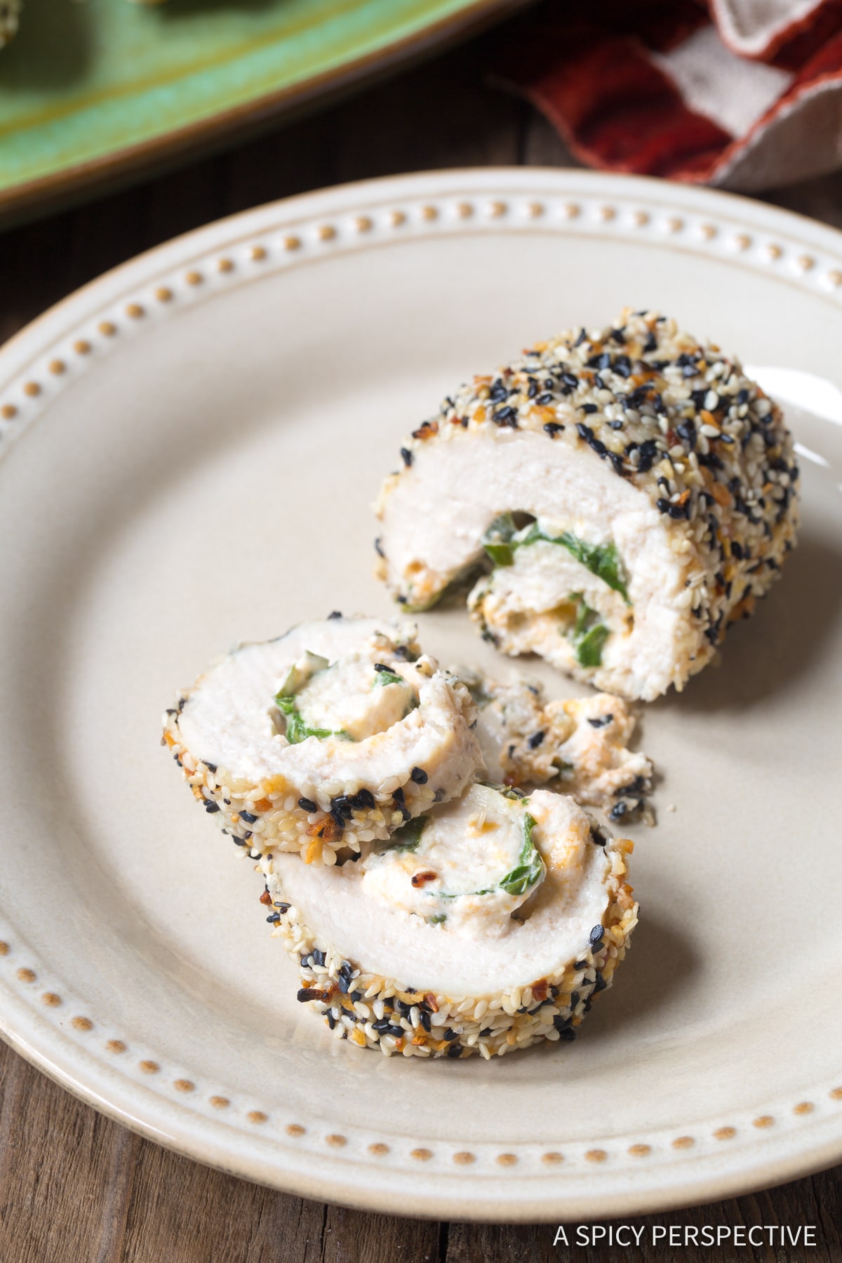 Air Fryer Everything Bagel Chicken RollUps A Spicy Perspective