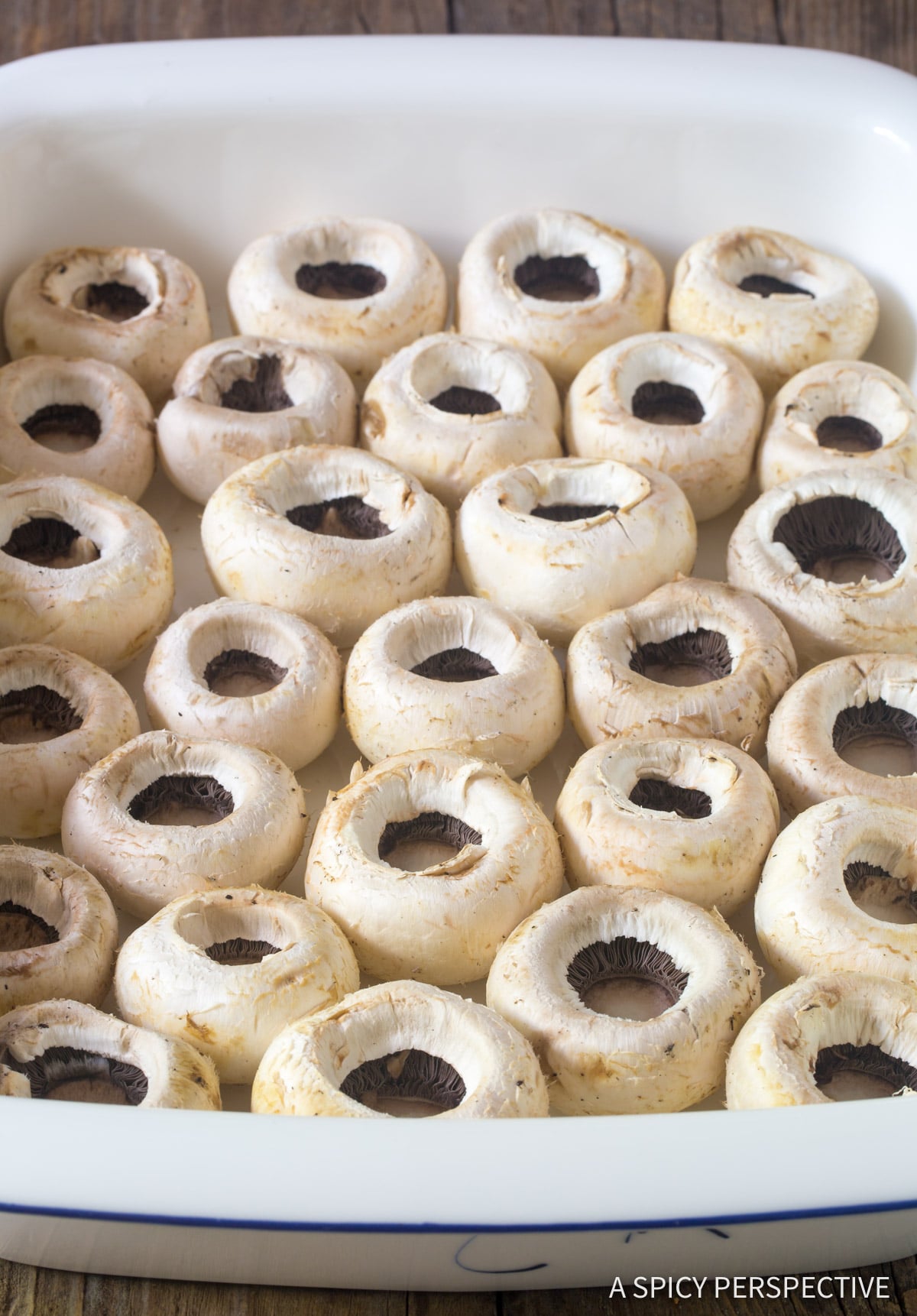 Cream Cheese Stuffed Mushrooms - A Spicy Perspective