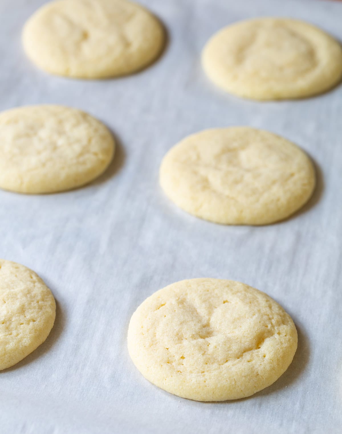 sugar cookie recipe - after baking