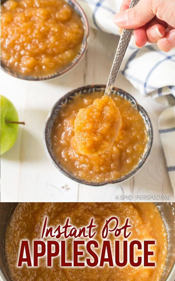 homemade instant pot applesauce