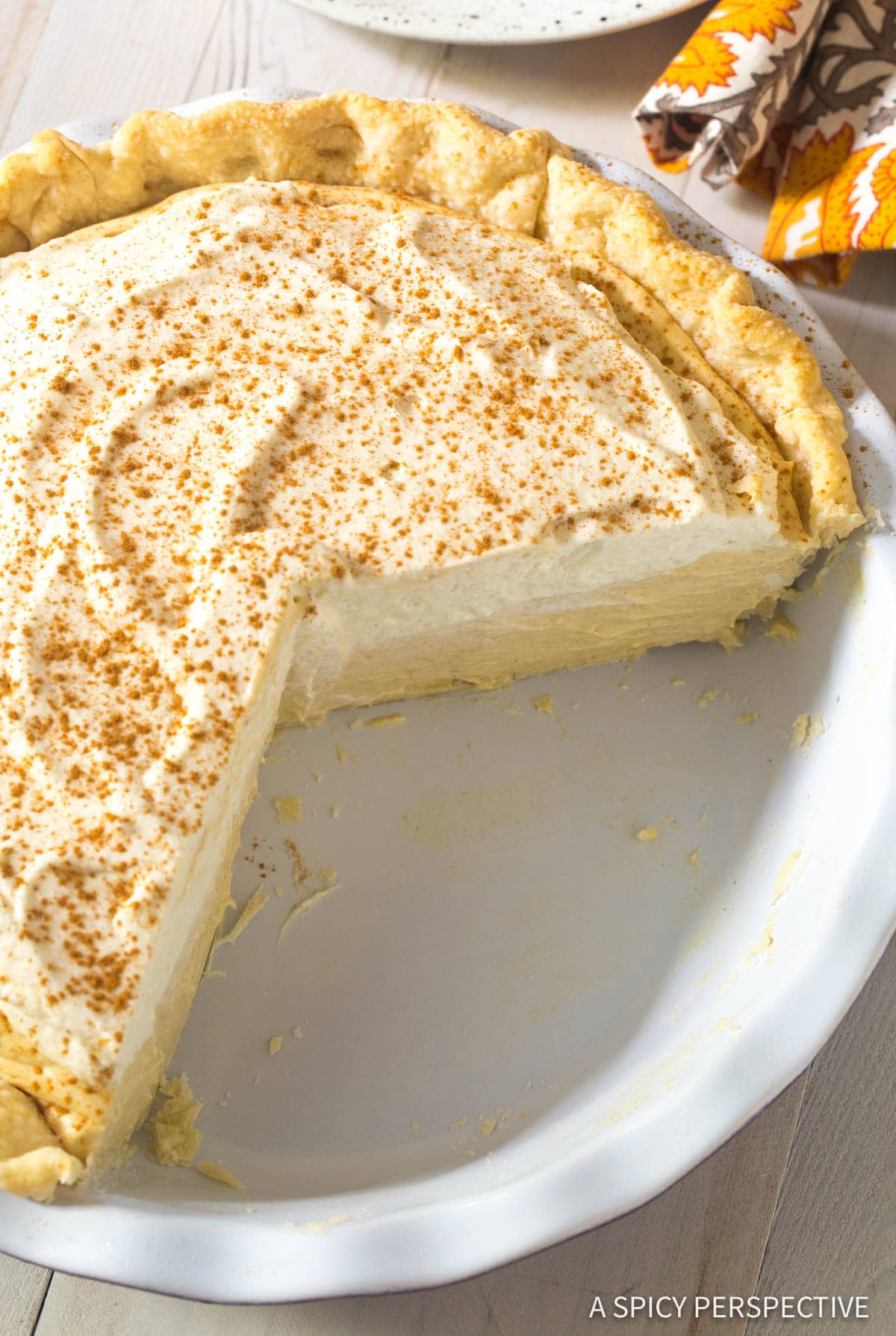 Cinnamon Pie with Whipped Cream Recipe - 88