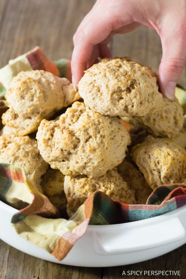 Easy Cinnamon Drop Biscuits (Video) A Spicy Perspective
