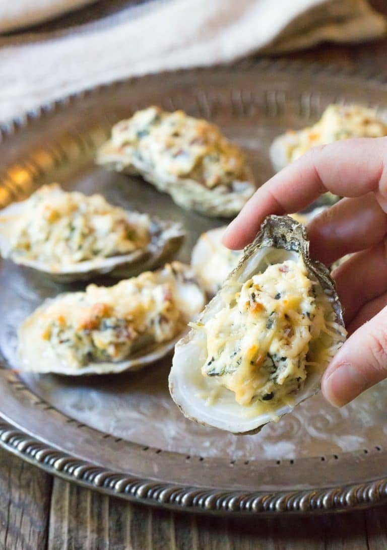 Baked Oysters with Cheese A Spicy Perspective