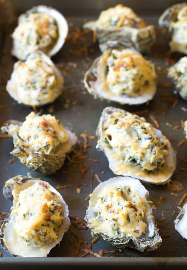 Baked Oysters with Cheese A Spicy Perspective