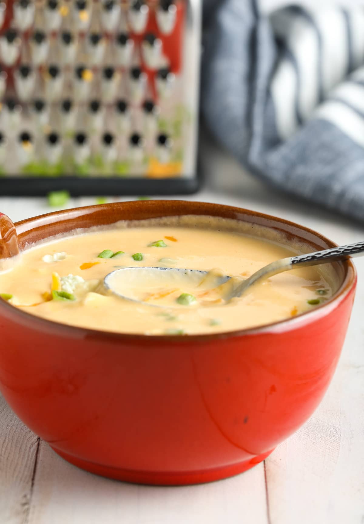 Best Cauliflower Soup Recipe #ASpicyPerspective #lowcarb #keto